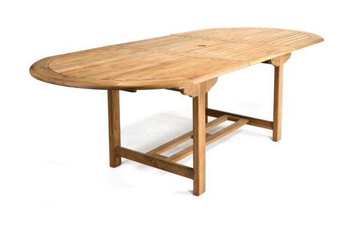 Garthen 1093 Rozšiřitelný zahradní stůl z týkového dřeva , 170 - 230 cm