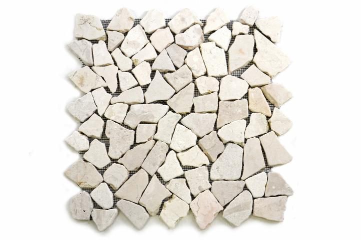 Divero Garth 604 Mramorová mozaika krémová - 1 m2