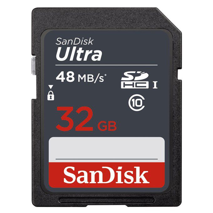Paměťová karta Sandisk Ultra SDHC 48 MB/s Class 10 UHS-I 32 GB
