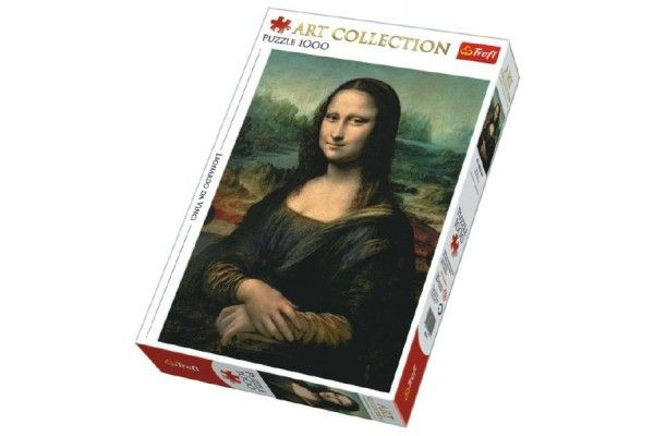 Rock David Mona Lisa 48 x 68 cm v krabici 40 x 27 x 6 cm 1000 dílků