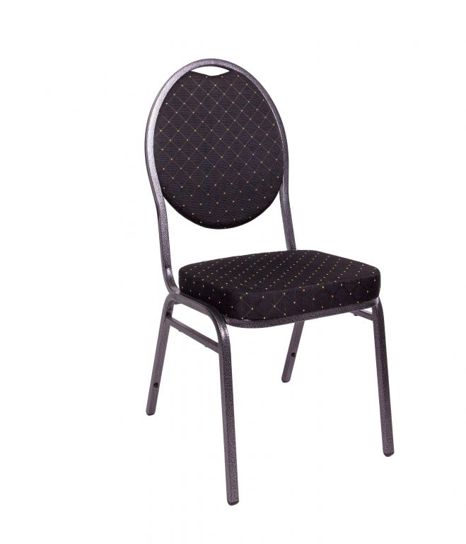 Chairy HERMAN 1145 Kongresová židle kovová - černá