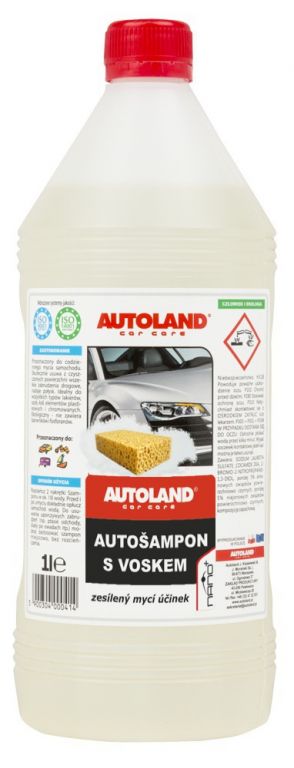 Autoland NANO+ Autošampon s voskem 1 l