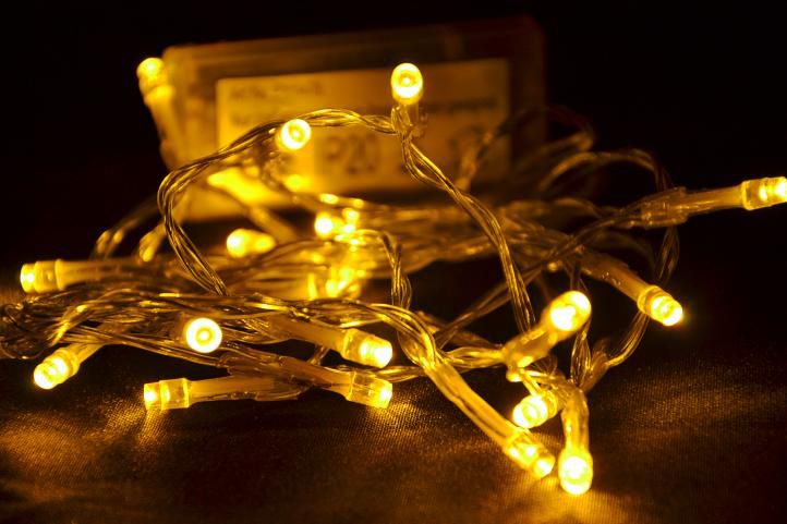 Nexos 1120 Vianočné LED osvetlenie - 4,5 m, 30 LED, teple biele