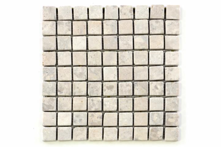 Divero Garth 1642 mramorová mozaika - krémová obklady 1 m2