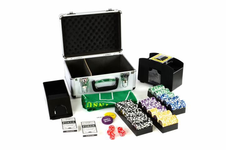 Garthen 27149 Poker kufr Deluxe 300 laserových žetonů
