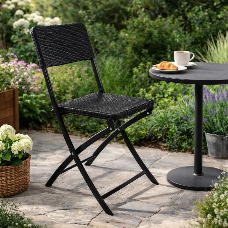 Garthen 37103 Skladacia stolička na záhradu 80 x 40 cm