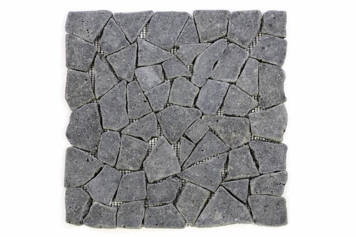 Mozaika Garth z andezitu, tmavě šedá obklady, 1 m2