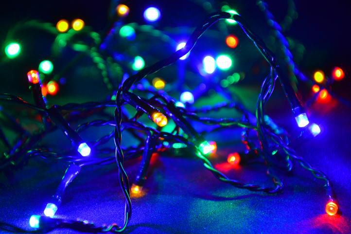 Nexos 5947 Vianočné LED osvetlenie - 4 m, 40 LED, farebné