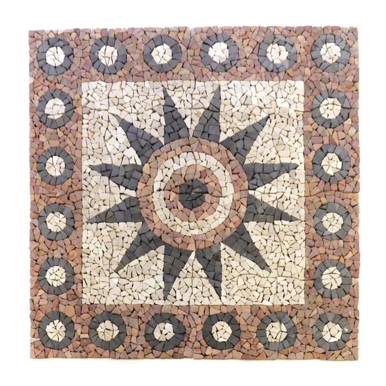 Divero 60386 Mozaika Kvetina 120 cm x 120 cm