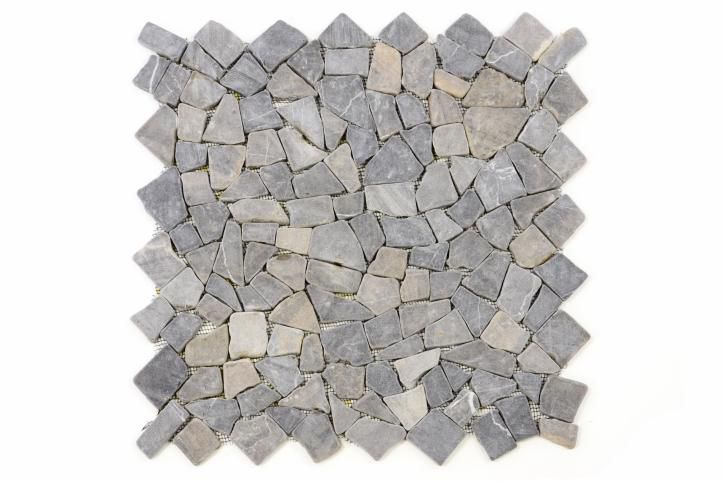 Mramorová mozaika DIVERO, šedá, 1 m²