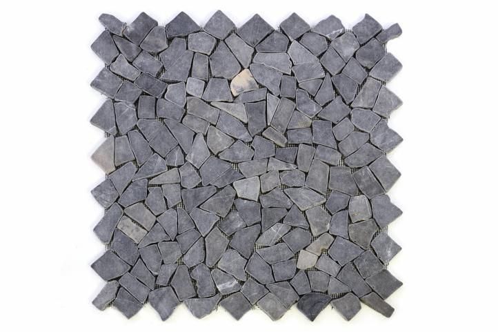 Mramorová mozaika DIVERO, šedá obklady, 1 m²