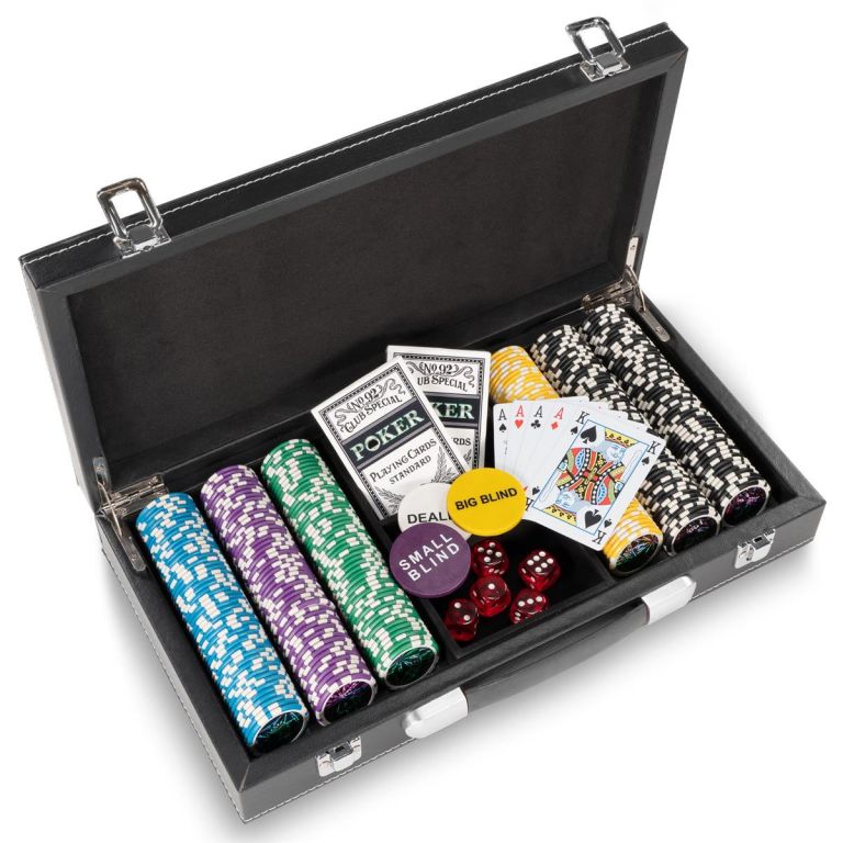 E-shop Tuin 70286 Pokrový kufor Texas Holdem Black Jack s laserovými žetónmi