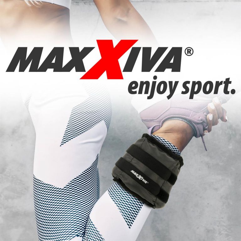 MAXXIVA® 84979 MAXXIVA Zátěžové manžety, 2 x 1,5 kg, šedá