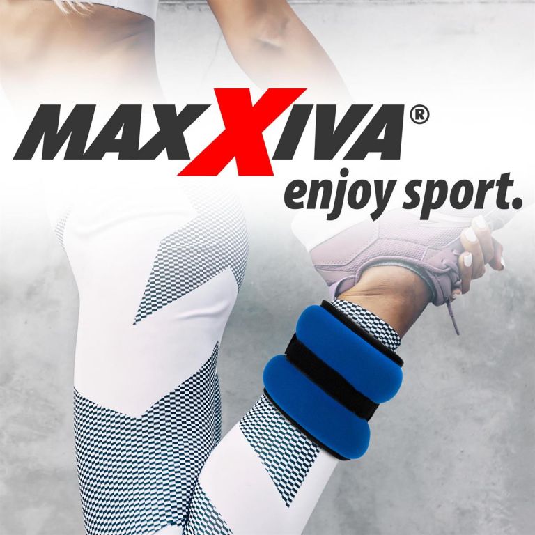 MAXXIVA® 85014 MAXXIVA Zátěžové manžety 2 x 1 kg, modré