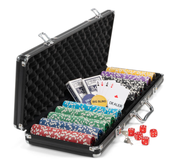 Levně Poker set, kompletní sada, 500 ks