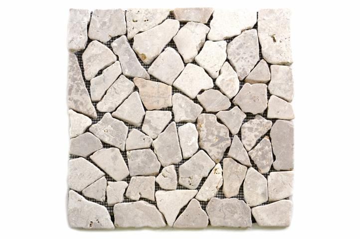 Divero Garth 9647 Mramorová mozaika - bílá obklady 1ks