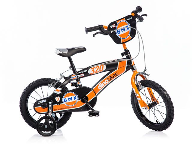 Dino Bikes Dětské kolo BMX 145 černé 14