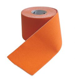 Kinezio tejpovací páska, 5 m, oranžová