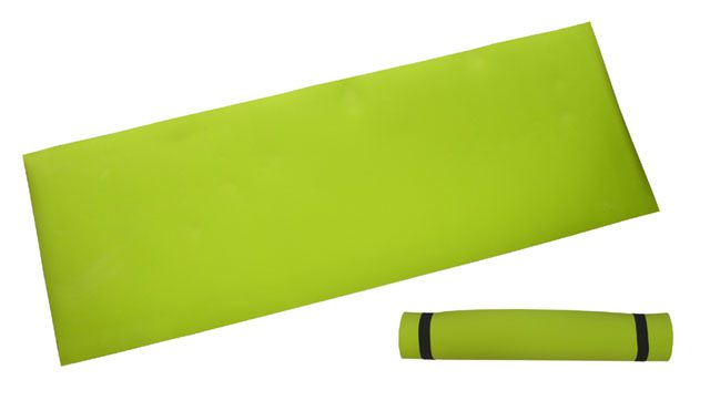 Fitness podložka 173 x 61 cm, světle zelená