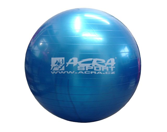 Gymnastická lopta 65 cm modrá