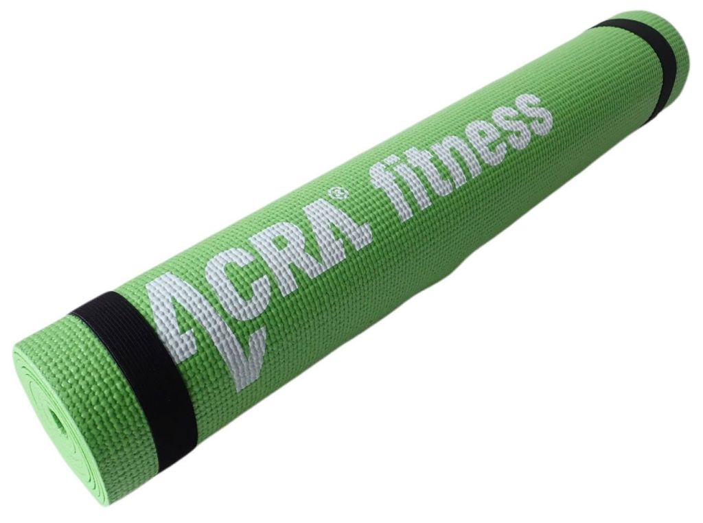 Fitness podložka 173 x 61 cm, zelená