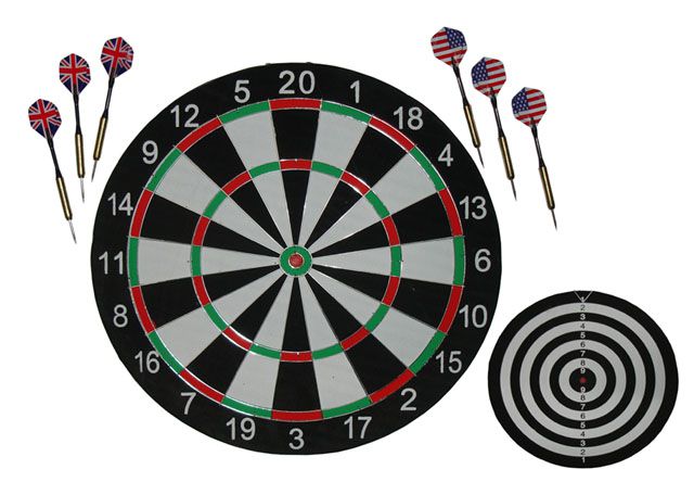 Darts tábla 45 cm fém keret