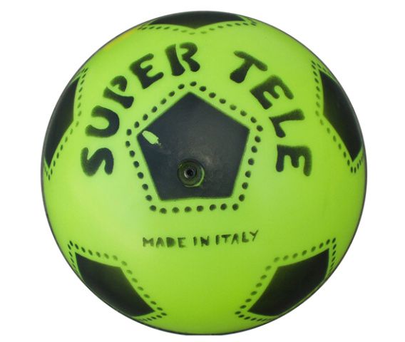 Gumová potlačená lopta SUPER TELE FLUO