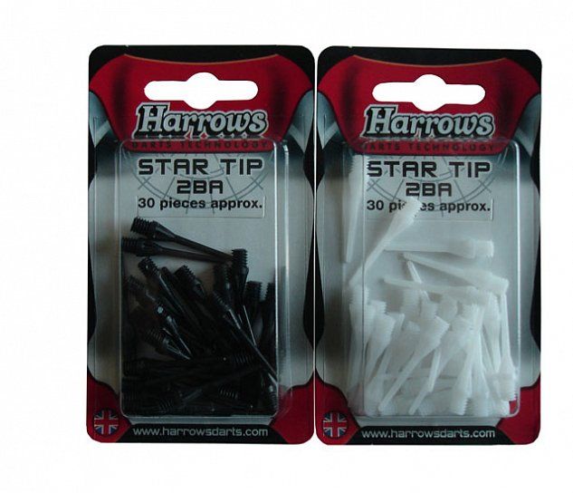Náhradní hroty k šipkám HARROWS H-Tip, 30 ks