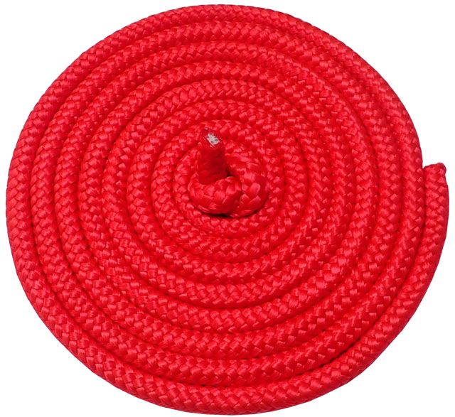 Gymnastické švihadlo - 3 m, červené