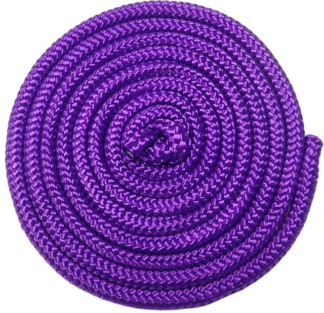 Gymnastické švihadlo - 3 m, fialové