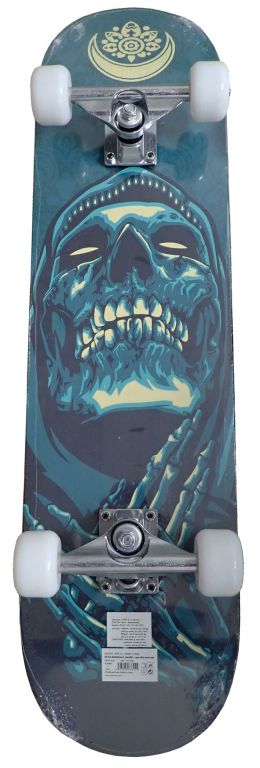 Skateboard de curse cu antiderapant