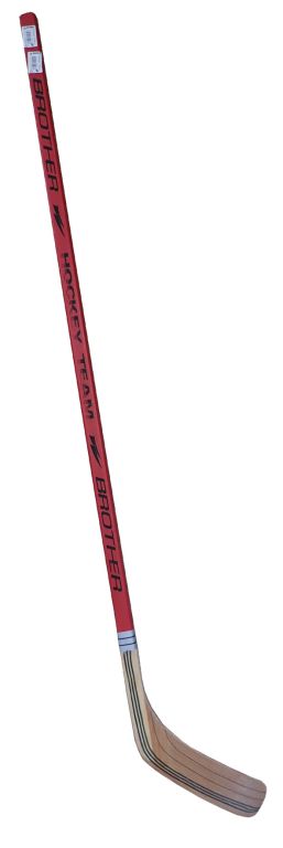 Brother laminovaná hokejka, 135 cm, červená