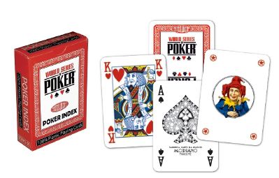 Modiano WSOP regular index 4249 Poker karty červené