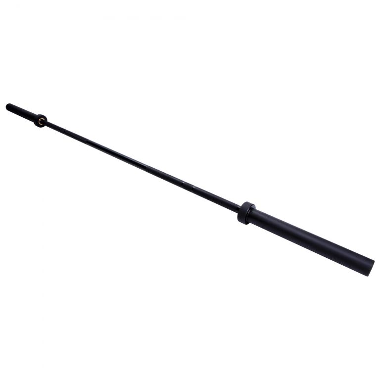 Gorilla Sports Činková tyč, černá, 220 cm, 50 
