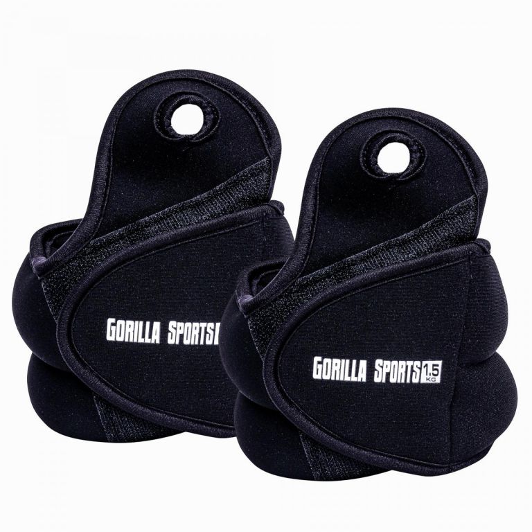 Gorilla Sports Záťažové manžety 3 kg, 2 x 1,5 kg