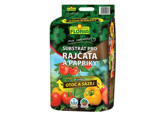 Substrát Agro  Floria na rajčata a papriky, 40l
