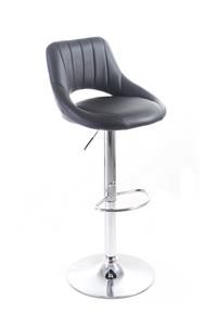 G21 Aletra black 51551 Barová židle koženková, prošívaná, černá