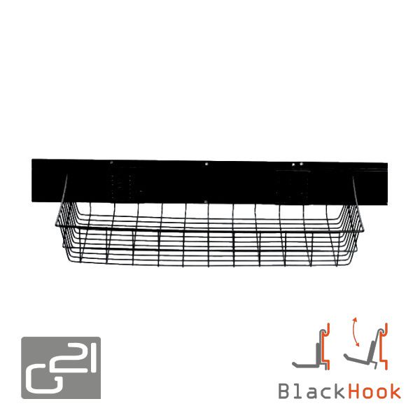 Závěsný systém G21 BlackHook big basket 63 x 14 x 35 cm