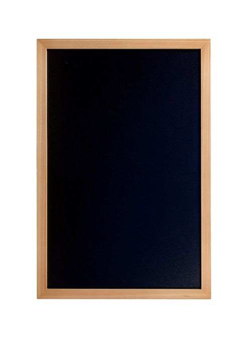 Tabule na popis křídou s popisovačem, 40 x 60 cm, dřevo