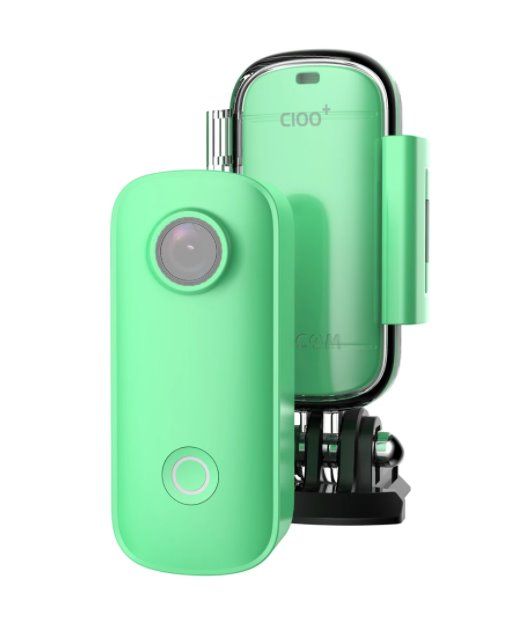 Kompaktní kamera SJCAM C100+, 1920 x 1080 px, zelená