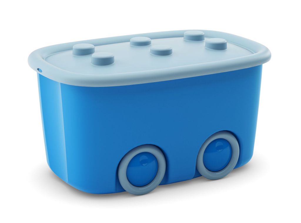KIS Úložný box pro děti, velikost L, modrý