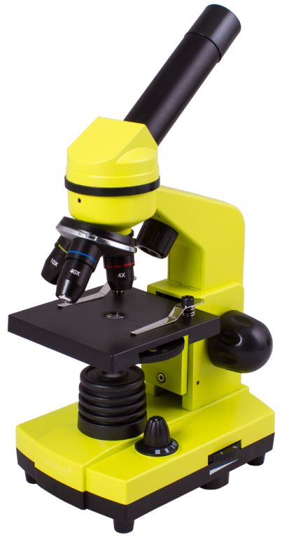 LEVENHUK Mikroskop Rainbow 2L, zelený, zvětšení až 400 x