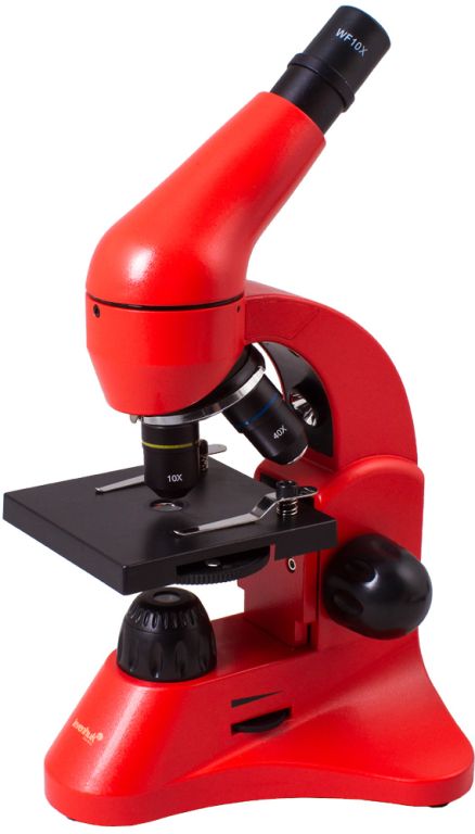 LEVENHUK Mikroskop Rainbow 50L, oranžový, zvětšení až 800 x