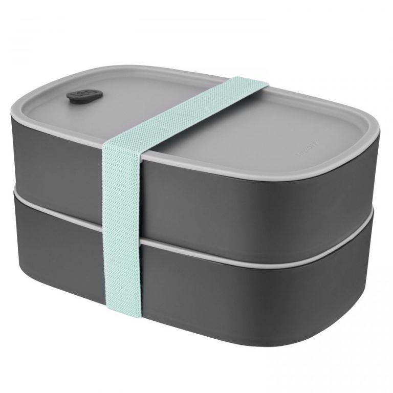 Berghoff Box na svačinu dvojitý, BF-3950126, šedá