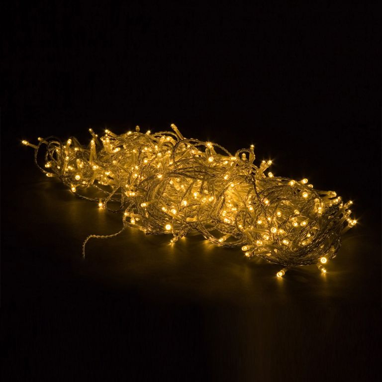 VOLTRONIC® 1223 Vianočné LED osvetlenie 20 m - teple biela 200 LED