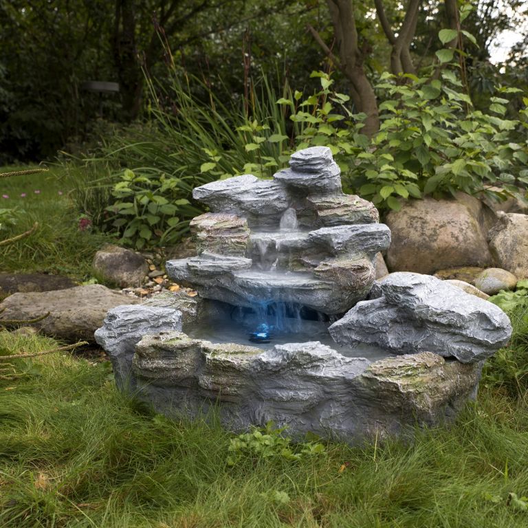 Záhradná fontána - fontána s osvetlením M01288