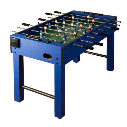 GamesPlanet® Stolný futbal Glasgow, 121x101x79 cm, modrý M01423