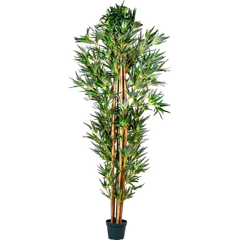 Levně PLANTASIA 1436 Umělá květina strom - bambus - 220 cm