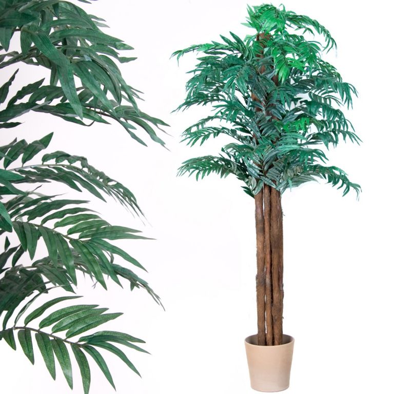 Umělá palma rostlina, palma Areca, 180 cm