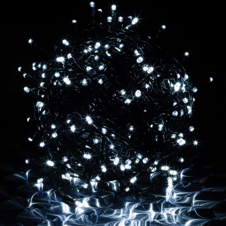Voltronic 2049 Vianočné LED osvetlenie 20 m - studená biela 200 LED